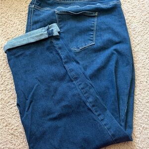 Croft & Barrow Dark Blue Ankle Jeans